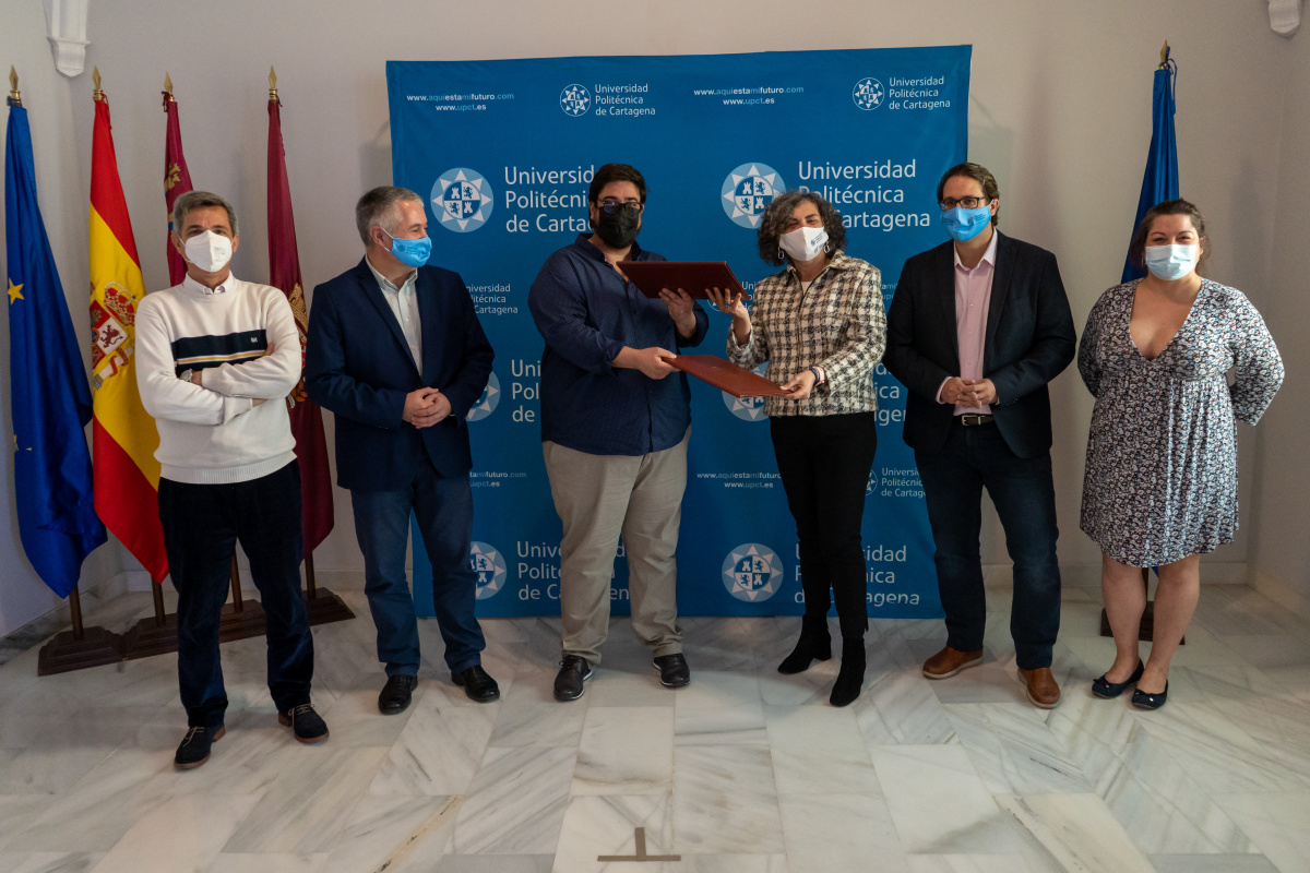 Biyectiva crea una cátedra en la UPCT para impulsar proyectos de inteligencia artificial